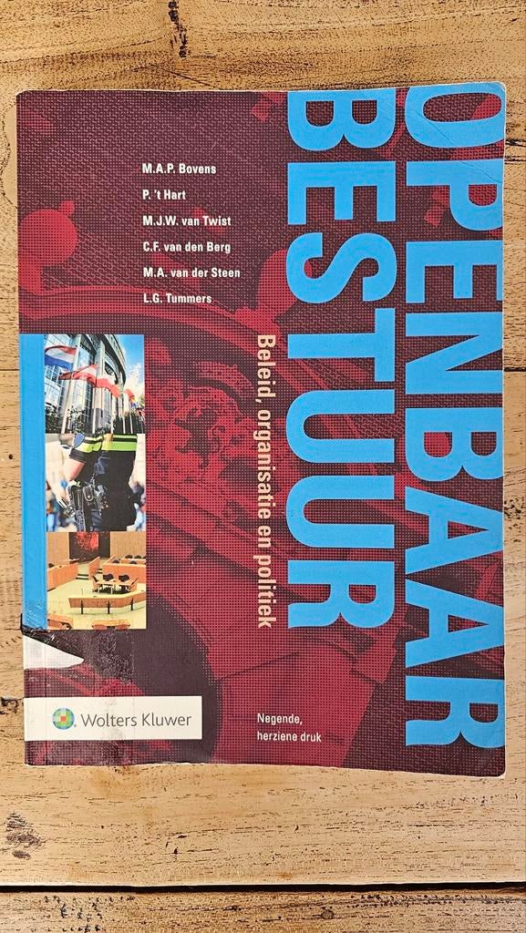 Openbaar Bestuur ISBN978901313770, Ophalen of Verzenden, Gelezen, HBO