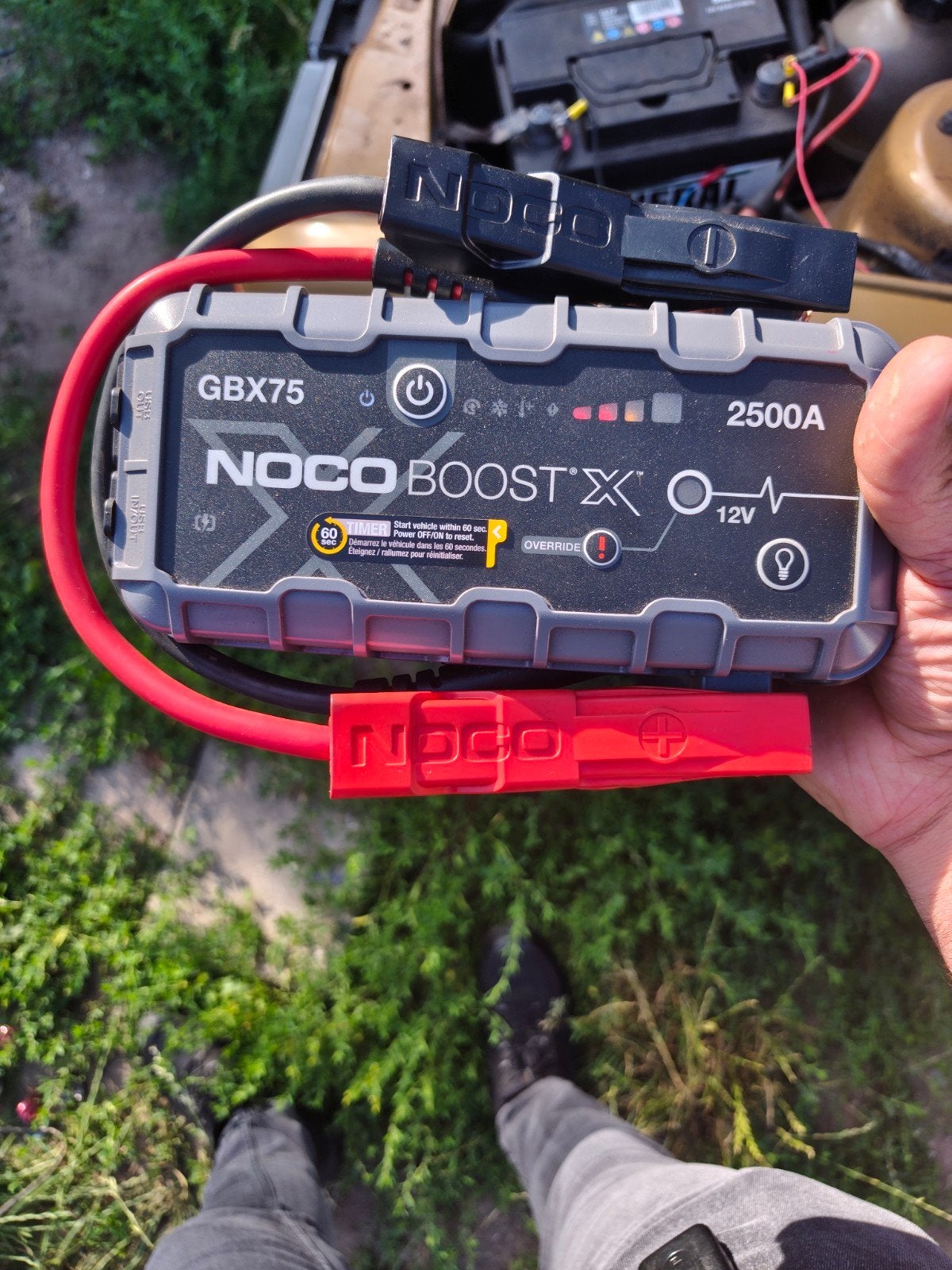 NOCO Boost X GBX75 Jumpstarter 2500A 12V, Ophalen of Verzenden, Nieuw