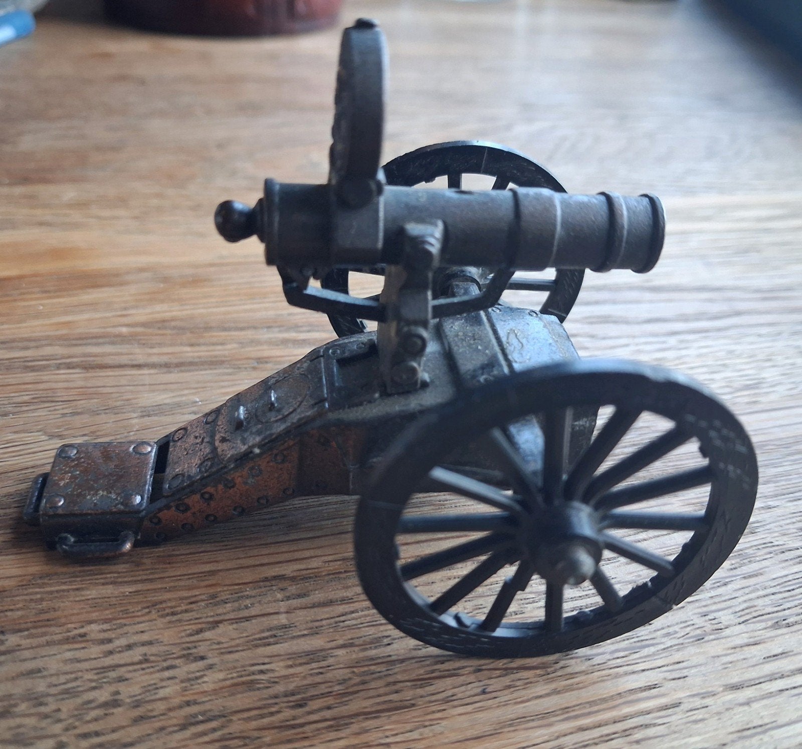 Miniatuur (klappertjes) kanon "Puntenslijper", Antiek en Kunst, Ophalen of Verzenden