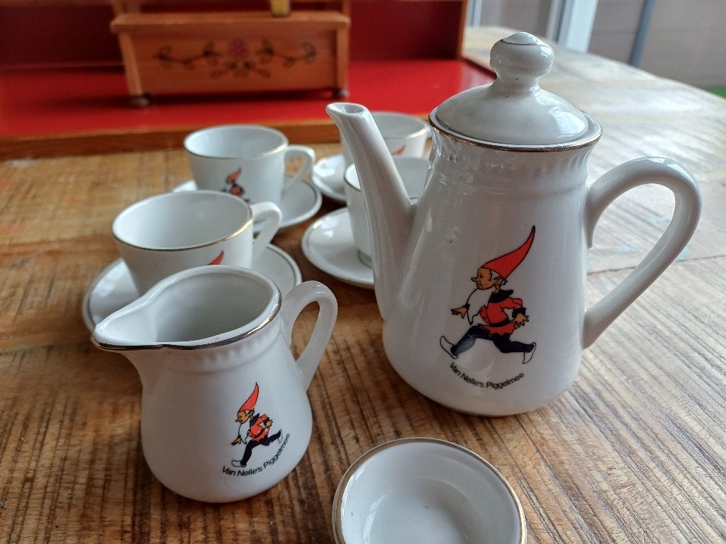 Vintage Piggelmee Kinderservies Gaaf, heel en Onbespeeld, Ophalen of Verzenden