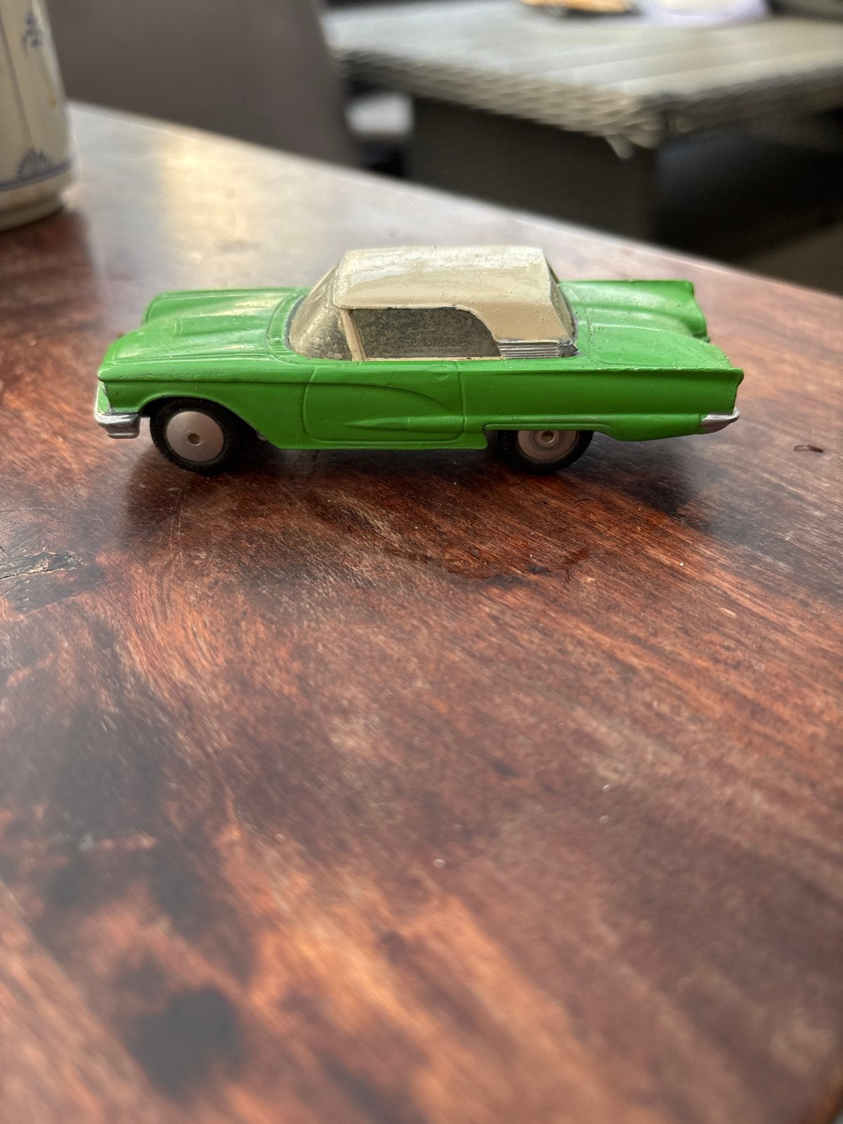Corgi Toys Ford Thunderbird 1960 - Groen Speelgoedauto, Ophalen of Verzenden, Gebruikt, Auto