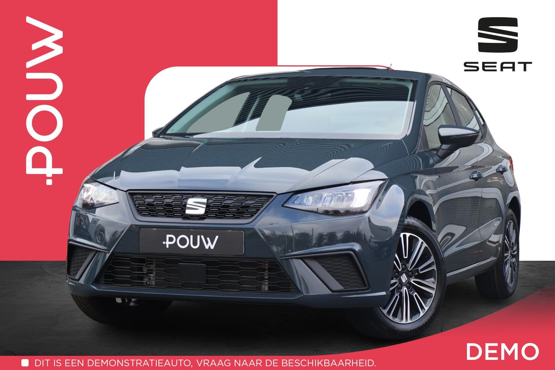 SEAT Ibiza 1.0 EcoTSI 95pk Style | 16" Velgen | Apple Carpla, Voorwielaandrijving, 12 maanden, Stof, 95 pk