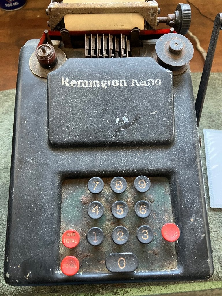 Oude telmachine, Ophalen