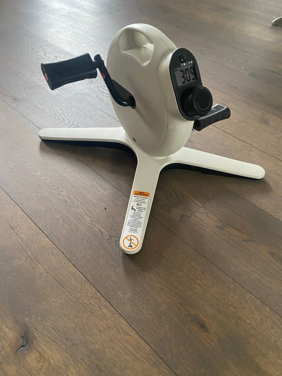 Compacte Stoelfiets/Armtrainer met Display, Kunststof, Armen, Ophalen of Verzenden, Zo goed als nieuw