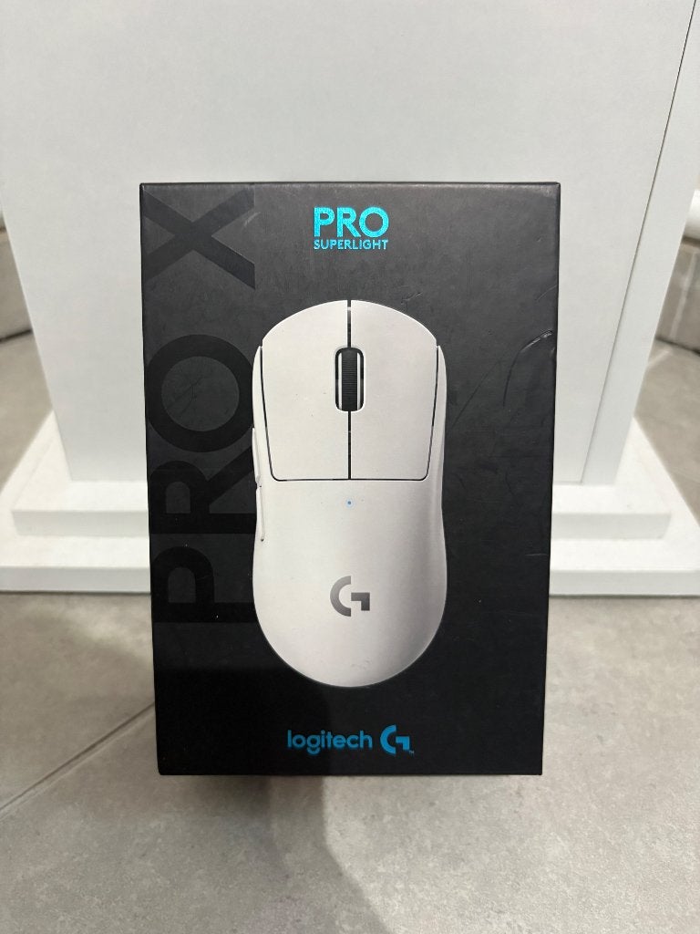 Logitech G Pro X Superlight (Gen 1) White, Computers en Software, Muizen, Rechtshandig, Muis, Gaming muis, Zo goed als nieuw