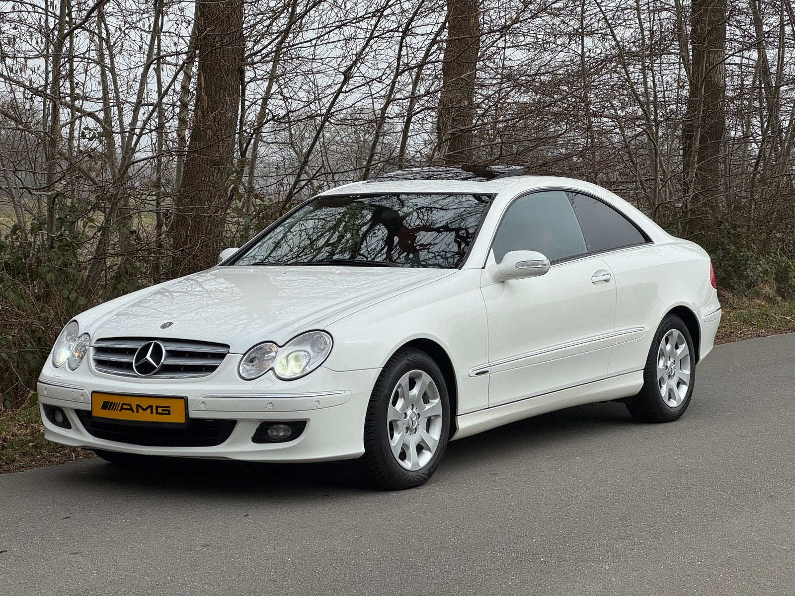 Mercedes-Benz CLK280 Elegance | Designo | Schuifdak | Comand, Automaat, Achterwielaandrijving, 4 stoelen, Wit