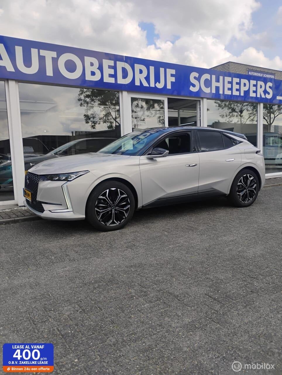 Ds 4 1.6 PHEV 225 E-Tense Hybrid La Première, Auto's, Gebruikt, 4 cilinders, Met garantie (alle), Beige