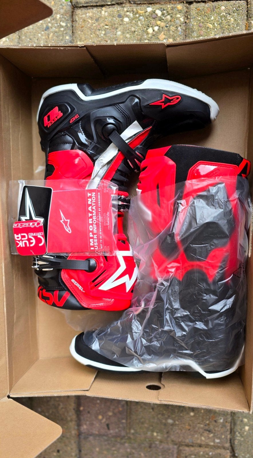 Alpinestars Tech 10 Motorcross Laarzen - Nieuw, Motoren, Kleding | Motorkleding, Heren, Alpinestars, Laarzen, Ophalen