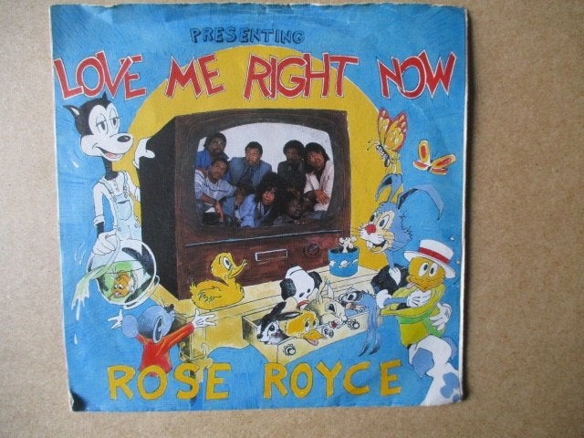 s4108 rose royce - love me right now, Ophalen, Gebruikt, 7 inch, Overige genres
