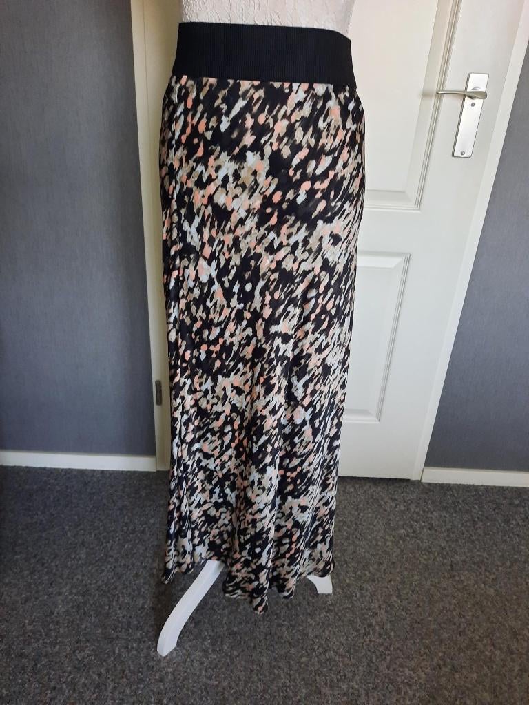 Rok &CO Woman Rok van € 80.  Kleur : Zwart Beige roze : M, Kleding | Dames, Rokken, Maat 38/40 (M), Overige kleuren, &Co Woman