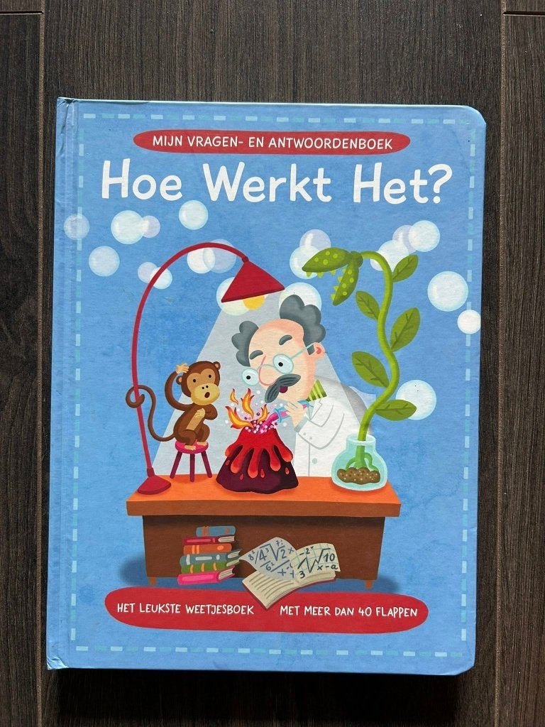 Mijn vragen- en antwoordenboek- Hoe werkt het ?, Ophalen of Verzenden, Nieuw, Fictie algemeen, Voorleesboek