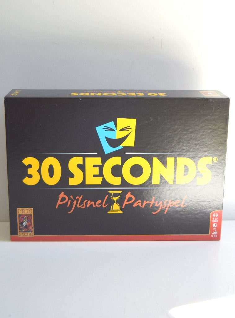 30 seconds Pijlsnel partyspel,  nieuw in doos, Hobby en Vrije tijd, Ophalen of Verzenden, Nieuw