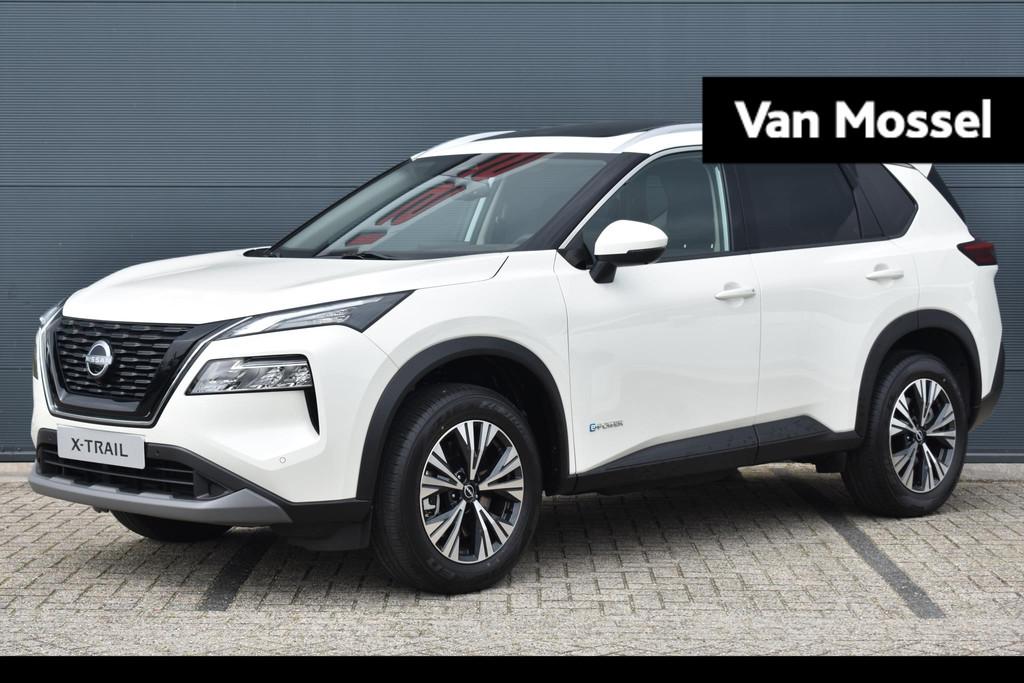 Nissan X-Trail 1.5 e-4orce N-Connecta 4WD 7 Persoons. 214PK, Auto's, Nissan, 2 kWh, Adaptive Cruise Control, Origineel Nederlands