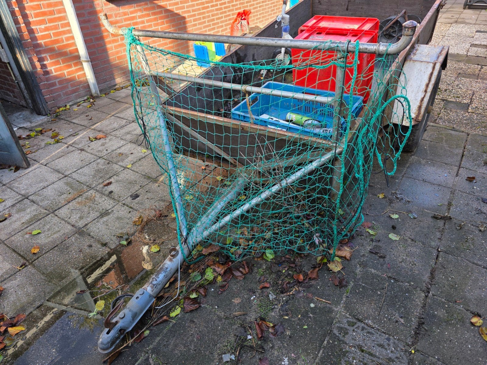 Aanhanger - Opknapper, nog jaren bruikbaar, Ophalen of Verzenden, Gebruikt