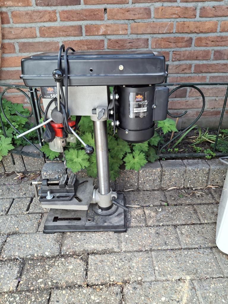 Kolomboormachine Topcraft TCDB 500, Ophalen of Verzenden, Zo goed als nieuw, 400 tot 600 watt, Kolomboormachine