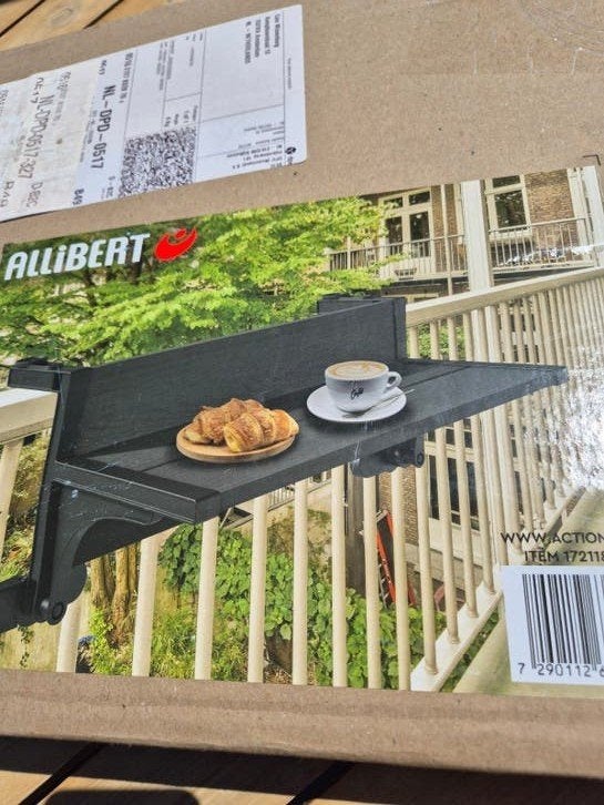 Balkontafel, Tuin en Terras, Tuintafels, Ophalen, Nieuw, Rechthoekig