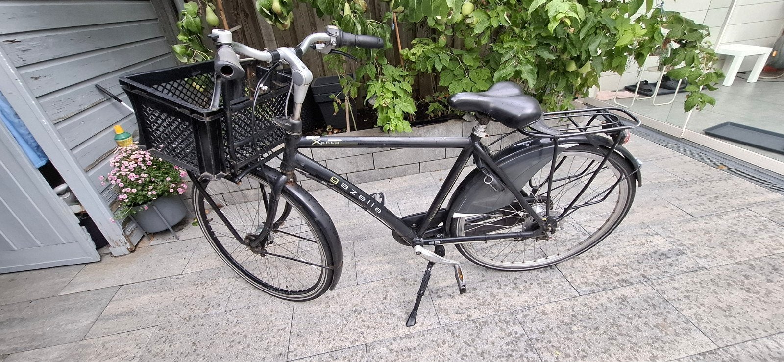 Gazelle herenfiets 28 inch, frame 53 cm, 7 versnellingen. me, Gebruikt, Versnellingen, Ophalen of Verzenden, Schijfrem