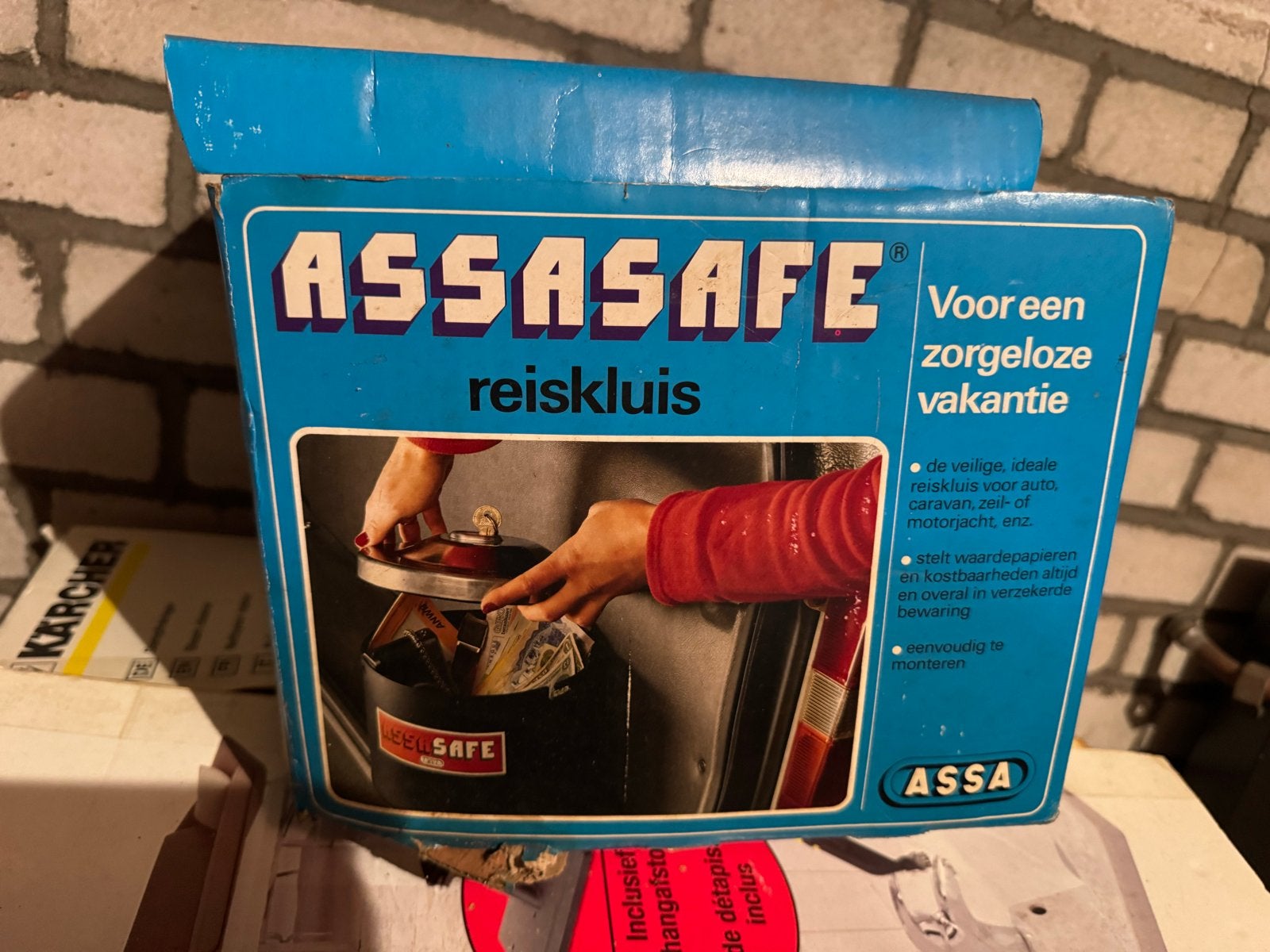 Assasafe Reiskluis - Veiligheid voor onderweg, Ophalen of Verzenden, Nieuw