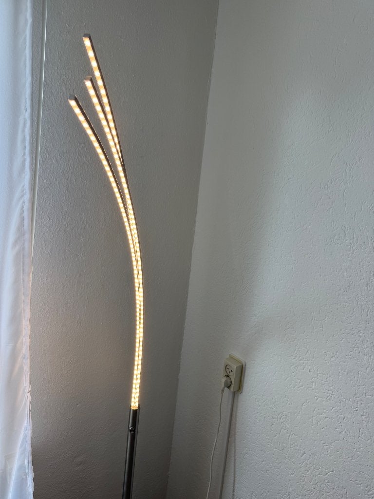 Vloerlamp, Ophalen, Zo goed als nieuw, Metaal, 150 tot 200 cm