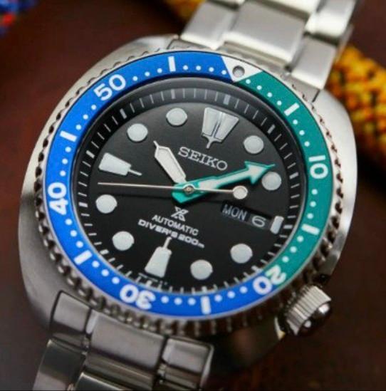 Nieuwe Seiko Prospex Turtle Tropical Lagoon Special Edition., Ophalen of Verzenden, Staal, Seiko, 1960 of later