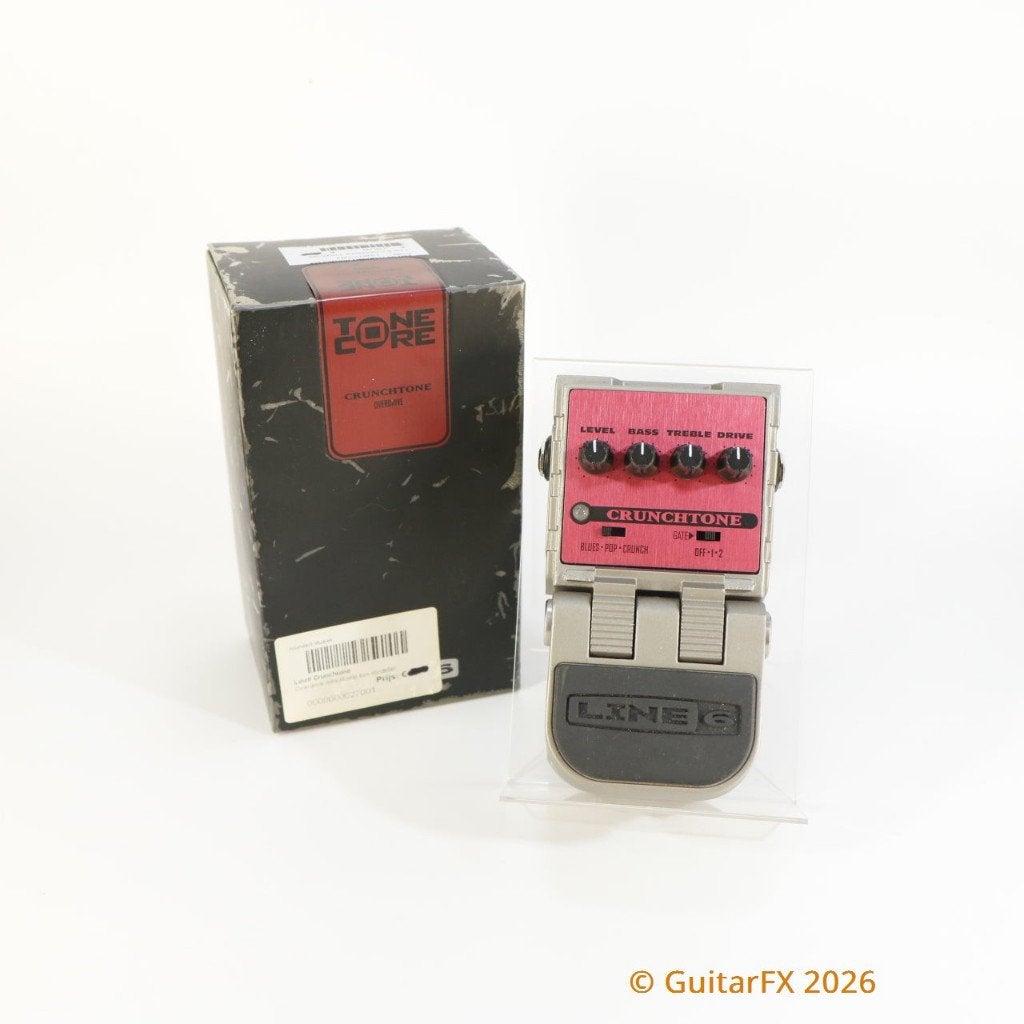 Line 6 Crunchtone Overdrive in Monodock (incl. Box), Muziek en Instrumenten, Effecten, Gebruikt, -, -, Ophalen of Verzenden