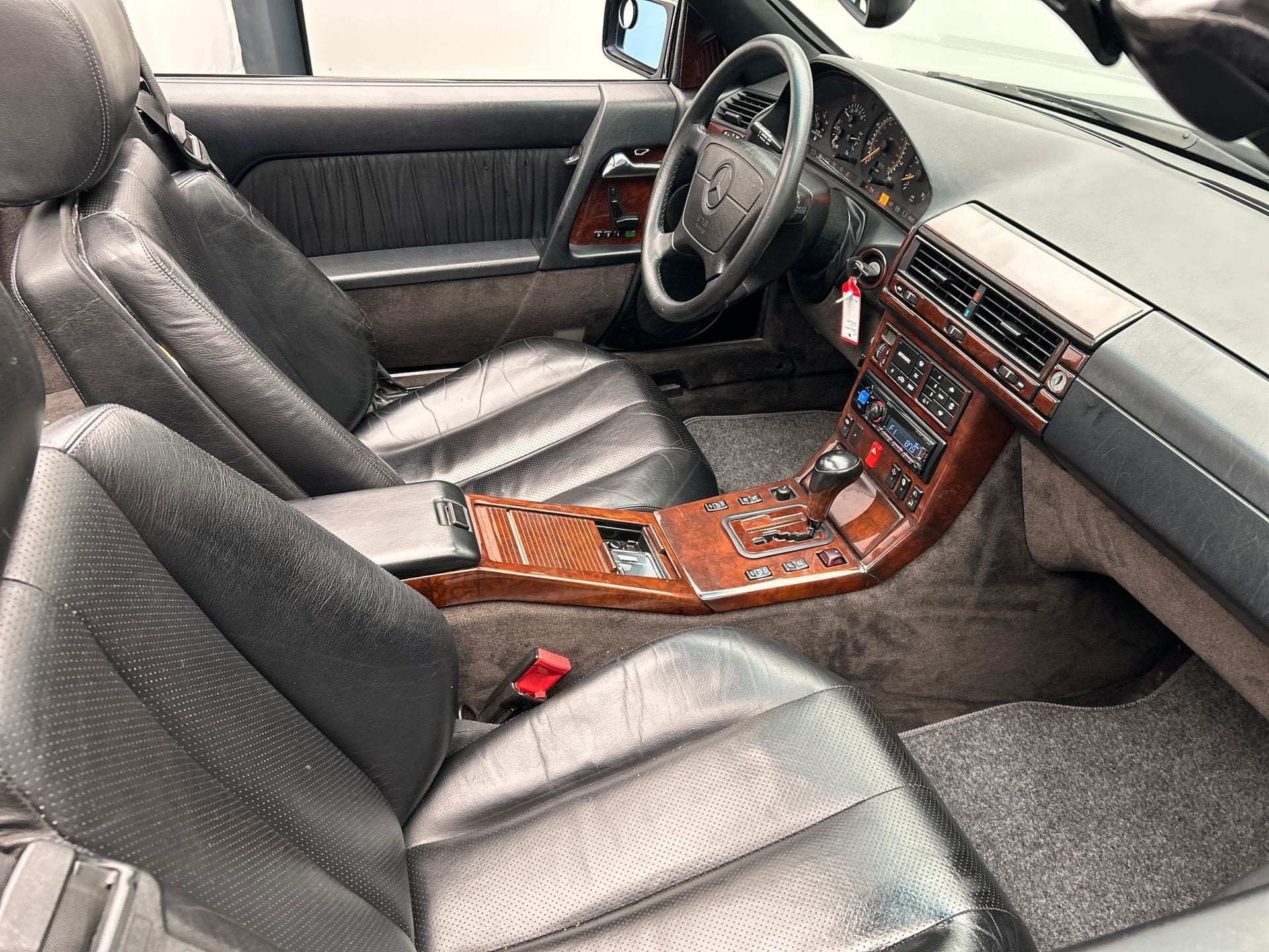 Mercedes-Benz SL-klasse 600 SL V12 Hardtop R129 Clear Carfax, Automaat, Achterwielaandrijving, Zwart, 394 pk