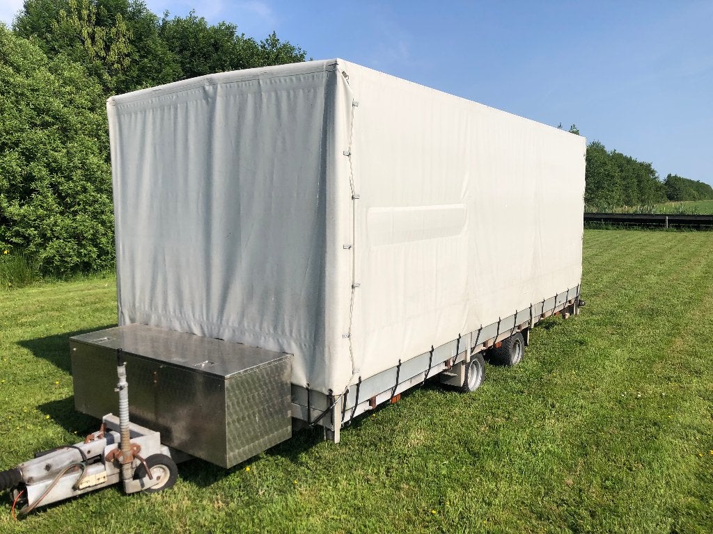huif aanhanger, Ophalen, Gebruikt