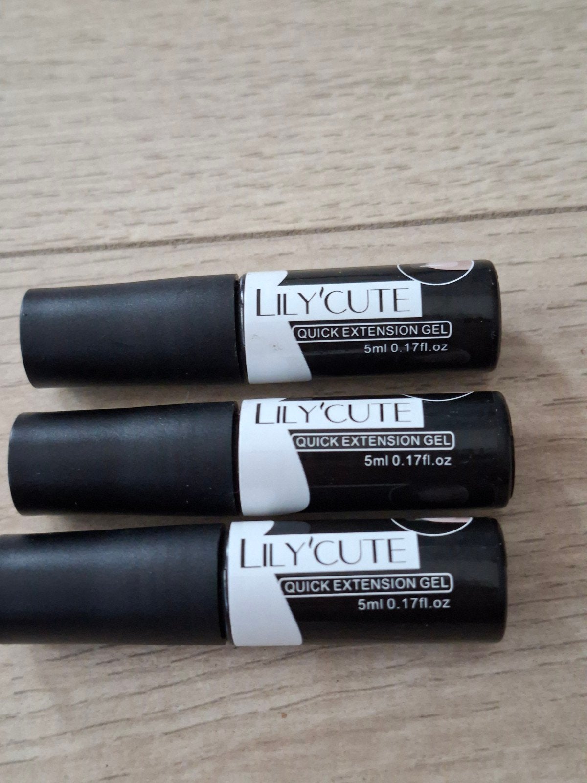 Lily'cute, quick extension gel, 3 kleuren, uv lamp, gellak, Sieraden, Tassen en Uiterlijk, Uiterlijk | Cosmetica en Make-up, Overige kleuren