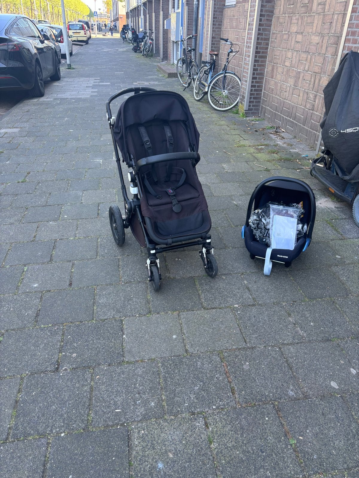 Bugaboo Cameleon 3 combiwagen met Maxi-Cosi autostoel, Kinderen en Baby's, Kinderwagens en Combinaties, Ophalen, Gebruikt, Bugaboo