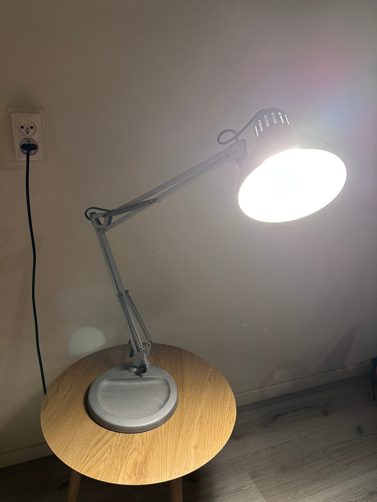 Ikea bureaulamp, Ophalen, Gebruikt, Metaal