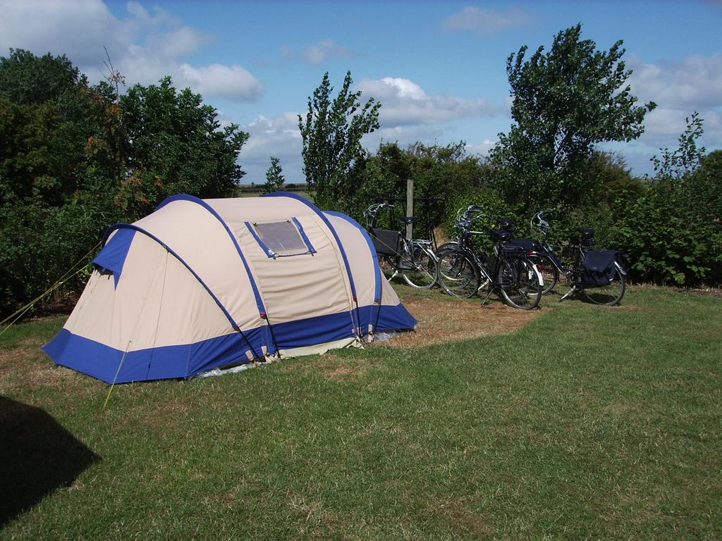 Vrijbuiter Aloha Duo koepeltent met middenstuk, Caravans en Kamperen, Tenten, Ophalen, Gebruikt, Tot en met 2