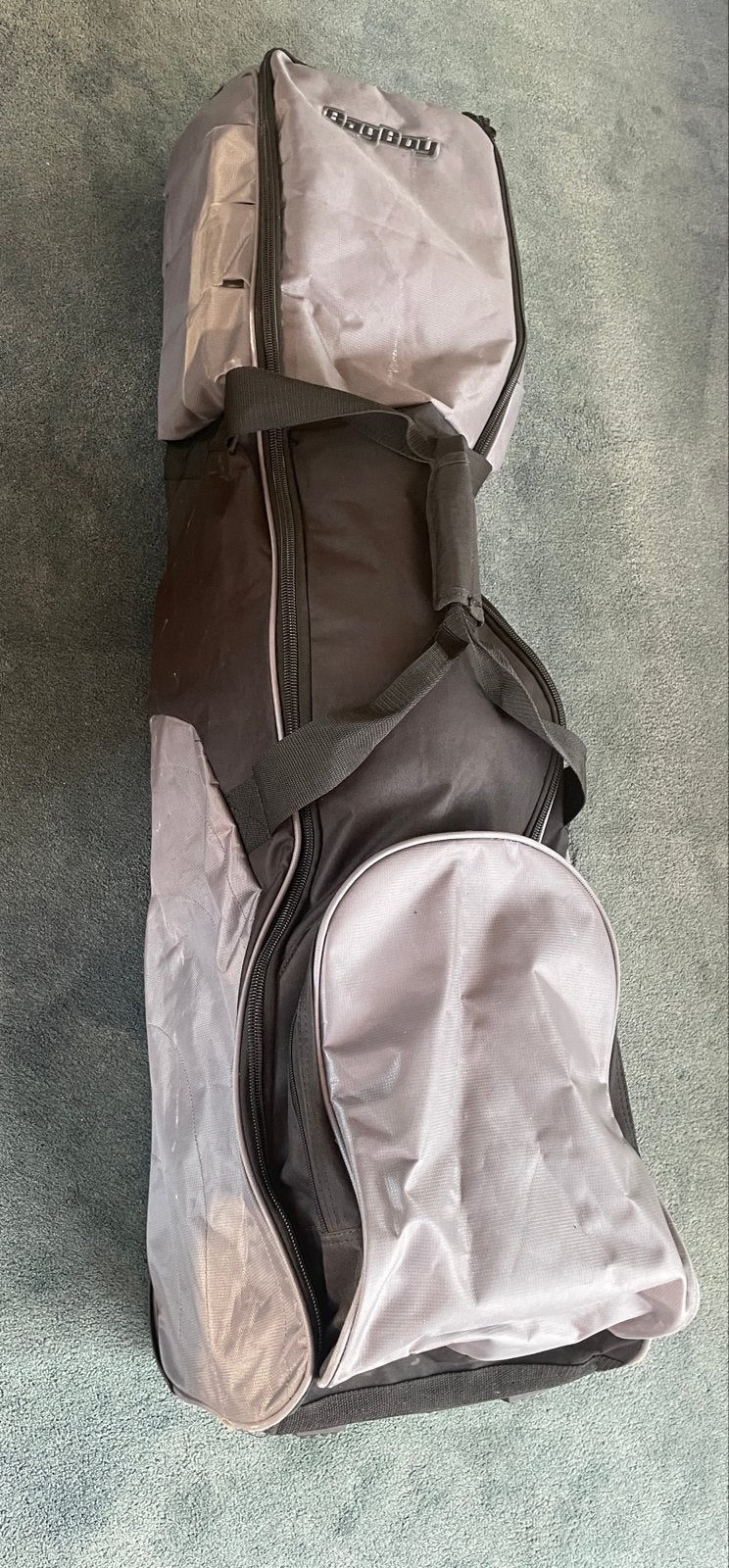 BagBoy Golf Reistas - Grijs/Zwart, Wieltjes, 30 cm of meer, Gebruikt, Grijs