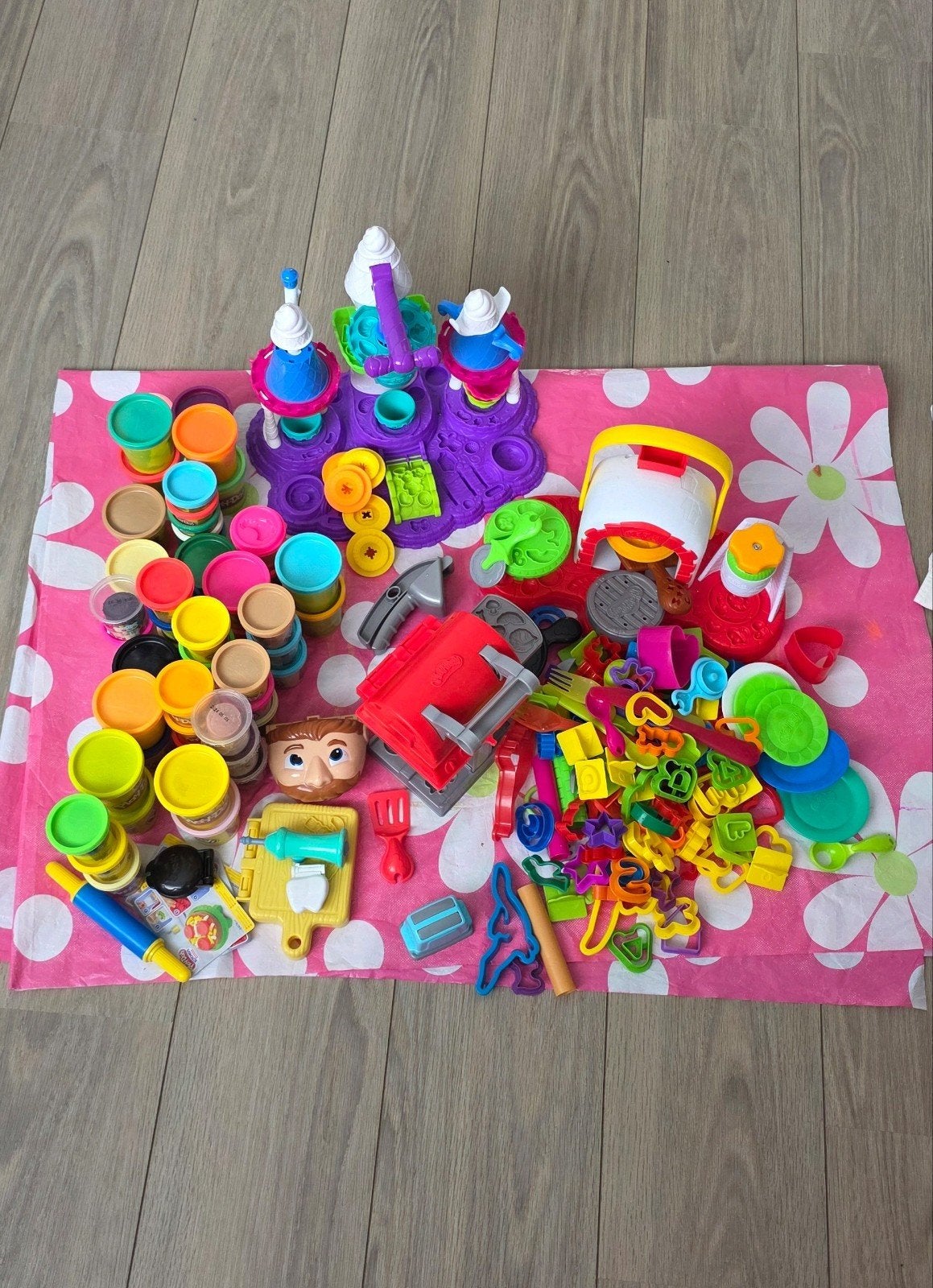Play-doh mega set met klei en attributen, Ophalen
