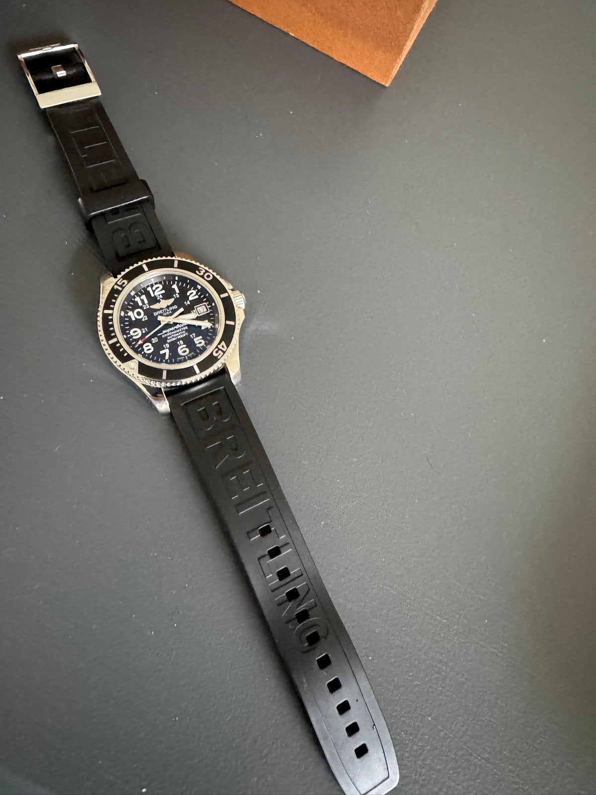 Breitling Superocean 42, Ophalen of Verzenden, Zo goed als nieuw, Breitling