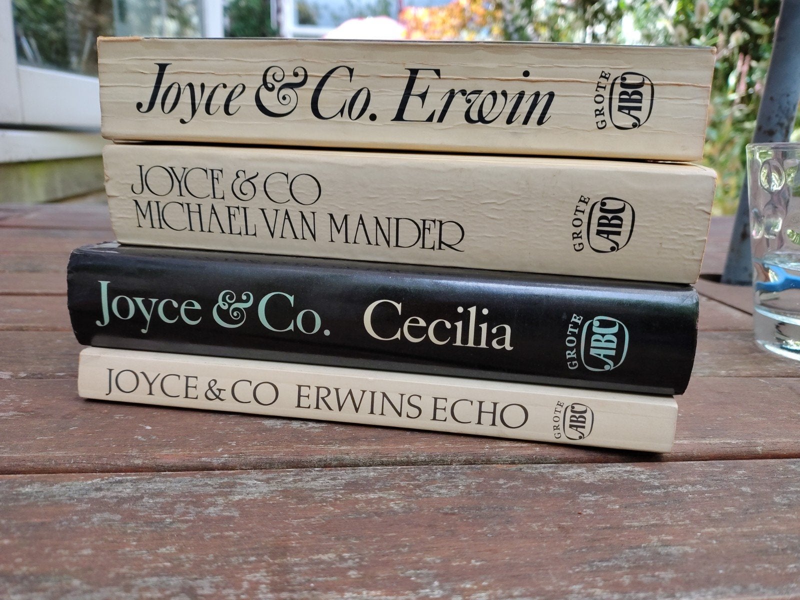 Joyce & Co. Erwin-trilogie + Erwins echo, Ophalen of Verzenden, Gelezen, Geerten Meijsing, Nederland