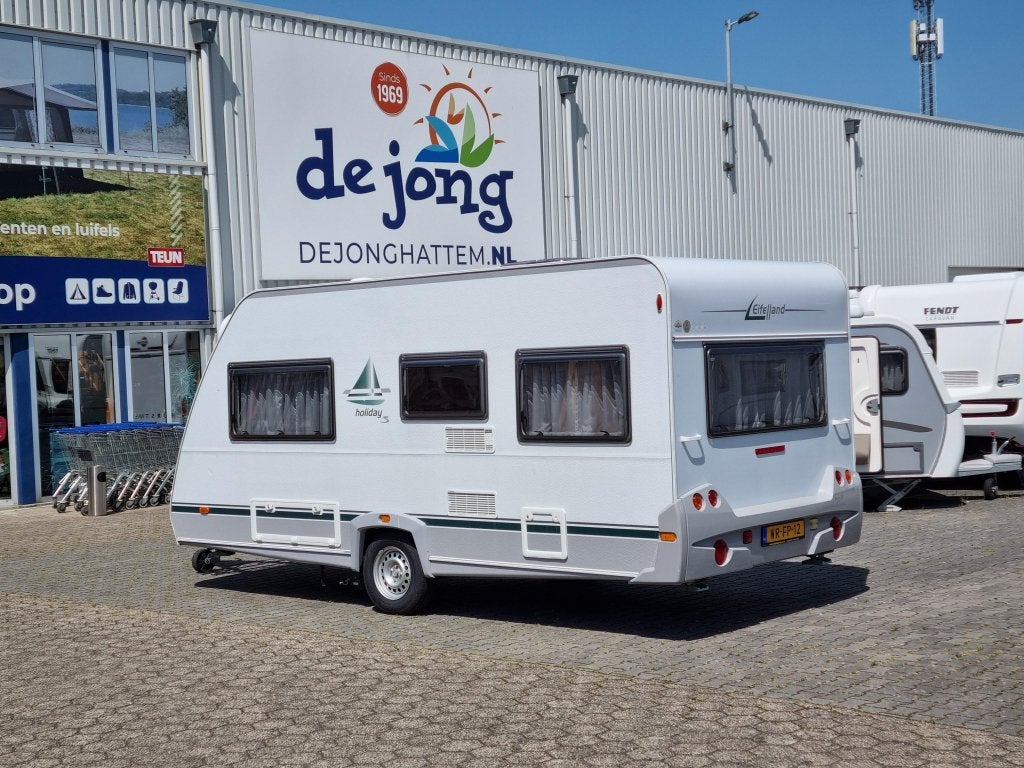 Eifelland Holiday 465 TF - Mover - Voortent -, Caravans en Kamperen, Caravans, Bedrijf, 750 - 1000 kg, Eifelland, Overige typen