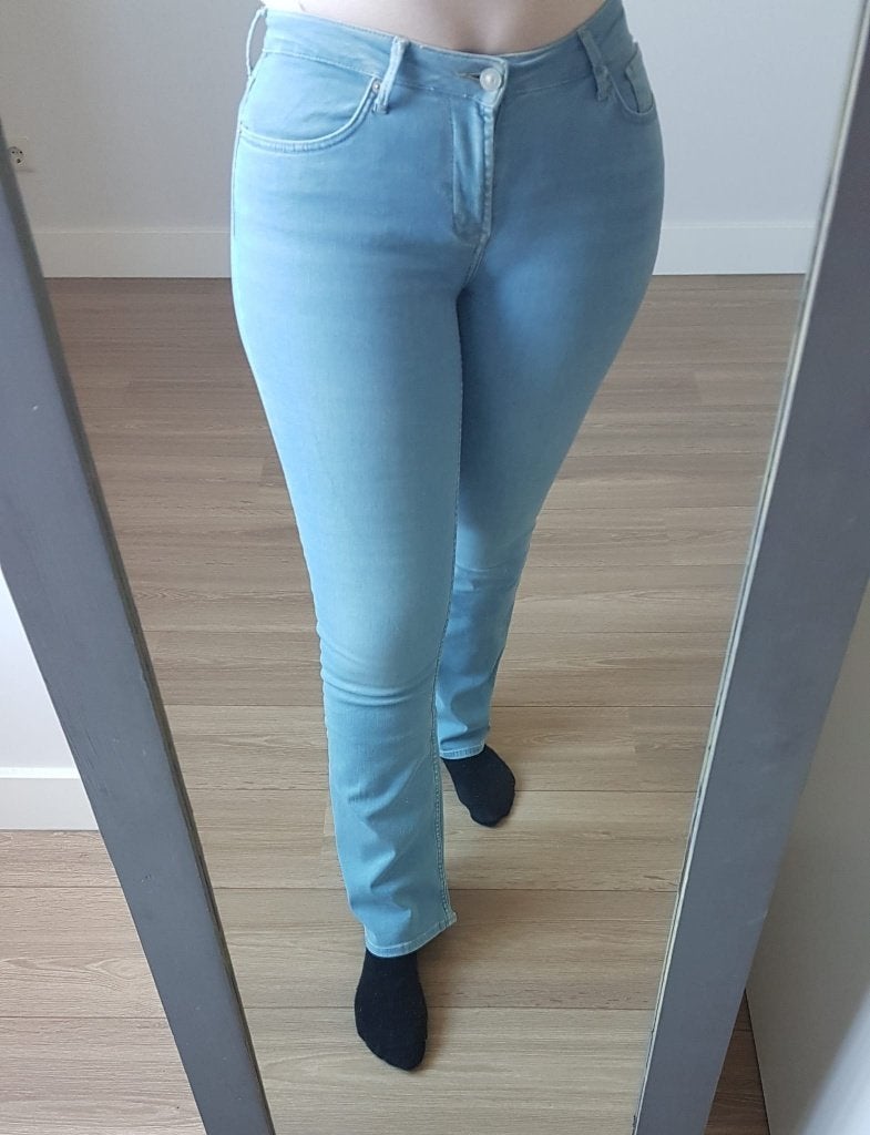 Hang Eleven Jeans blauw Lang Bootcut Wijd Brede Pijpen 30-32, The Sting, Blauw, Nieuw, Ophalen of Verzenden