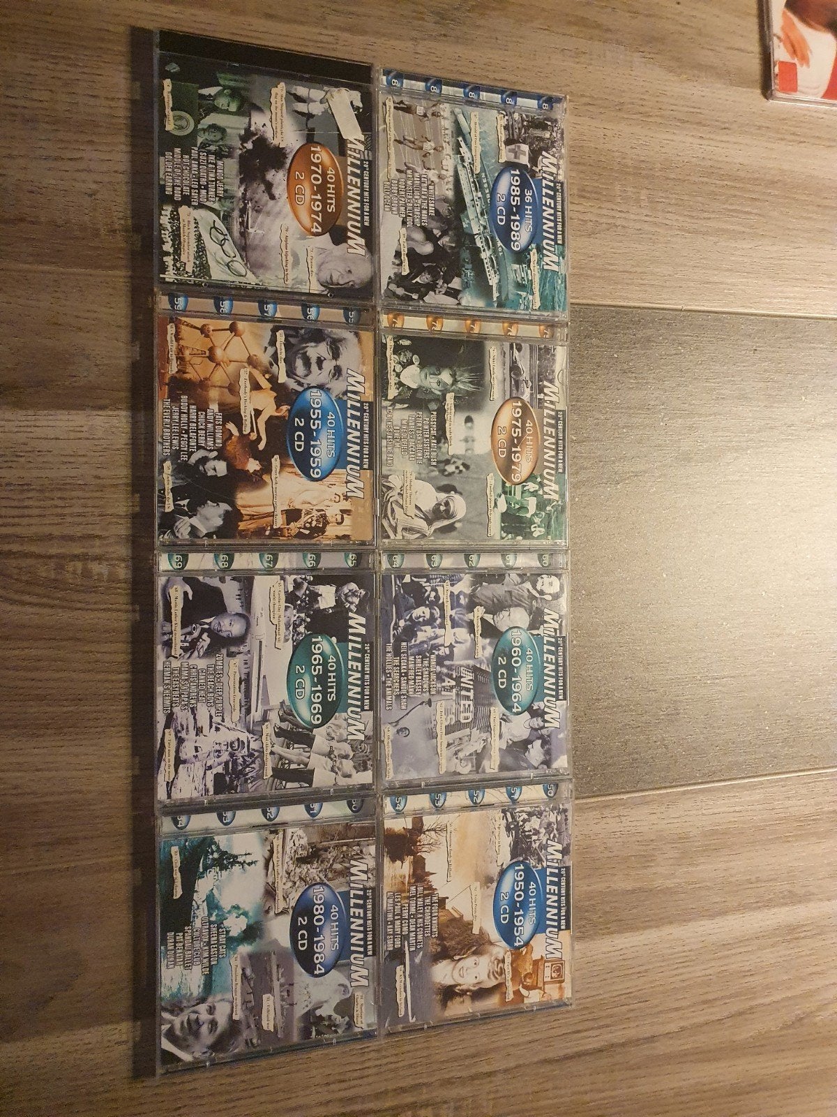 8x cds millennium, Ophalen of Verzenden, Zo goed als nieuw