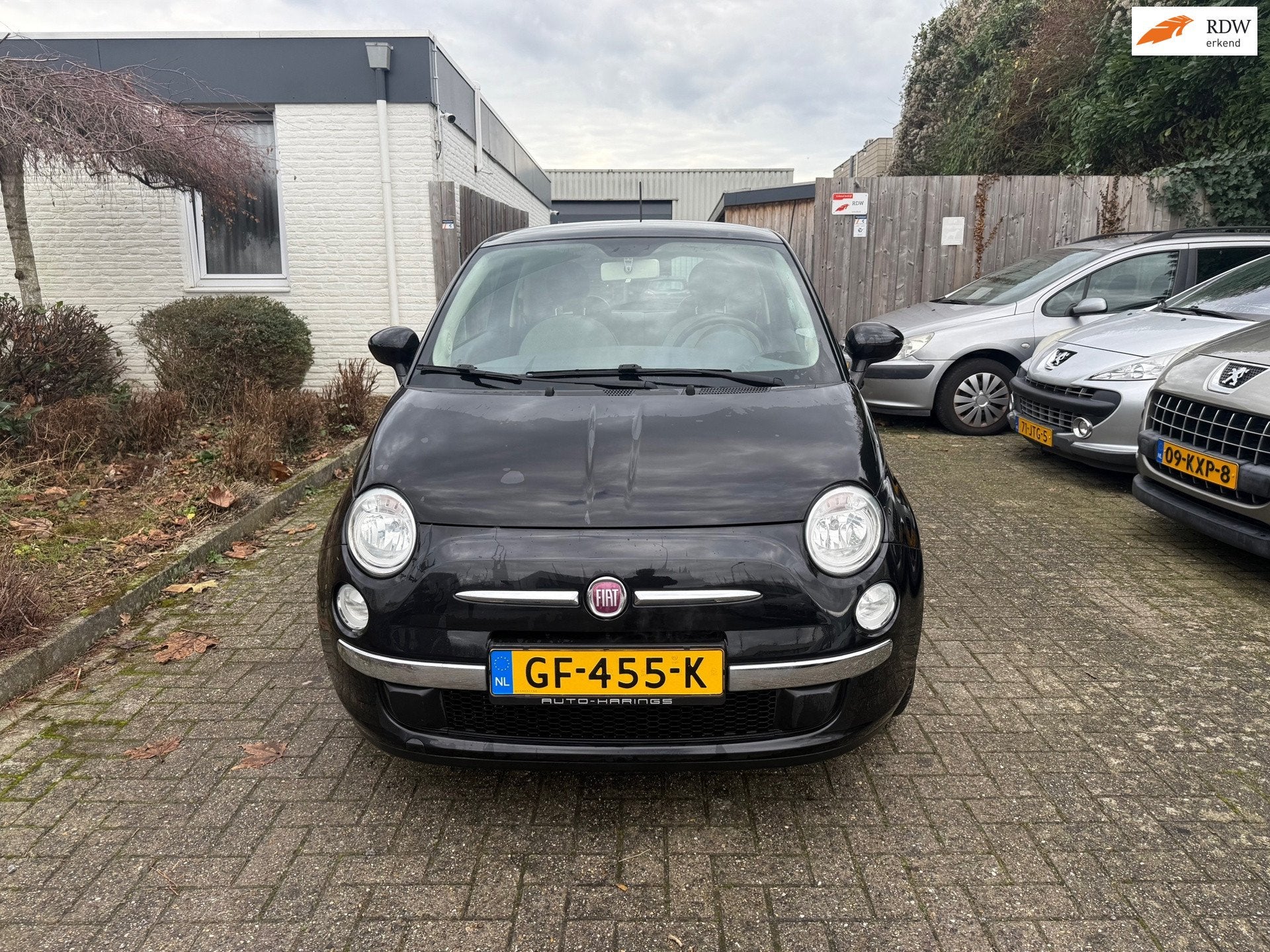 Fiat 500 1.2 BiColore, Gebruikt, 4 cilinders, Zwart, Bedrijf