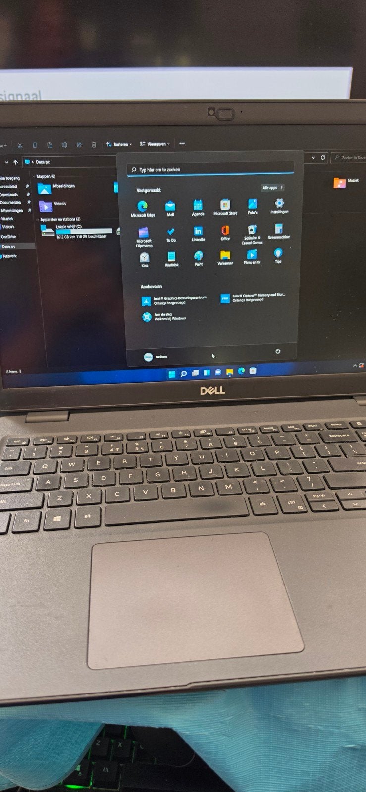 Dell  3150 met  i5-10de  Generatie cpu- Windows 11, Computers en Software, Windows Laptops, Gebruikt, 8 GB, Minder dan 2 Ghz, Dell