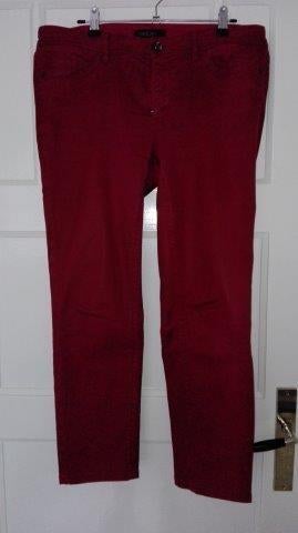 Marccain rood 42, Maat 42/44 (L), Ophalen of Verzenden, Lang, Gedragen