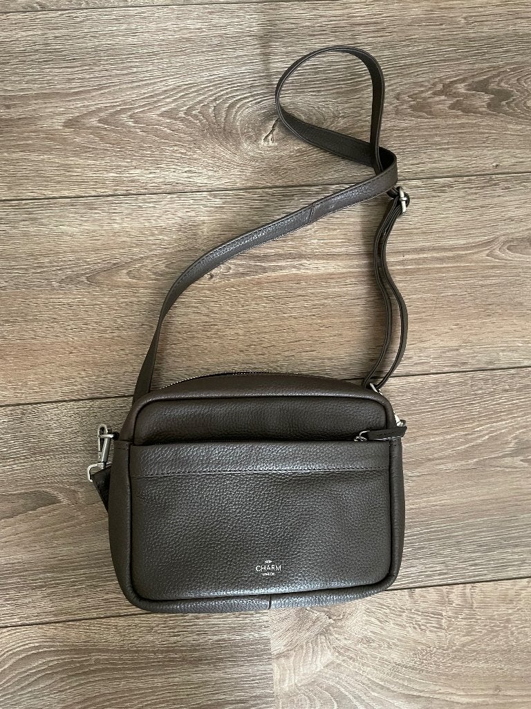 Prachtige echt leren bruine tas, nieuw!, Sieraden, Tassen en Uiterlijk, Tassen | Damestassen, Ophalen of Verzenden, Nieuw, Bruin