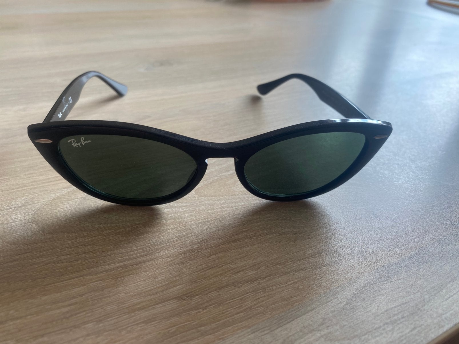 Nieuwe RayBan Nina zonnebril zwart., Zonnebril, Zwart, Nieuw, Ophalen of Verzenden