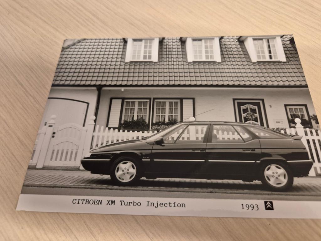 1993 Citroën XM TURBO Injection persfoto izgst porto 2,75, Ophalen of Verzenden, Zo goed als nieuw, Citroën