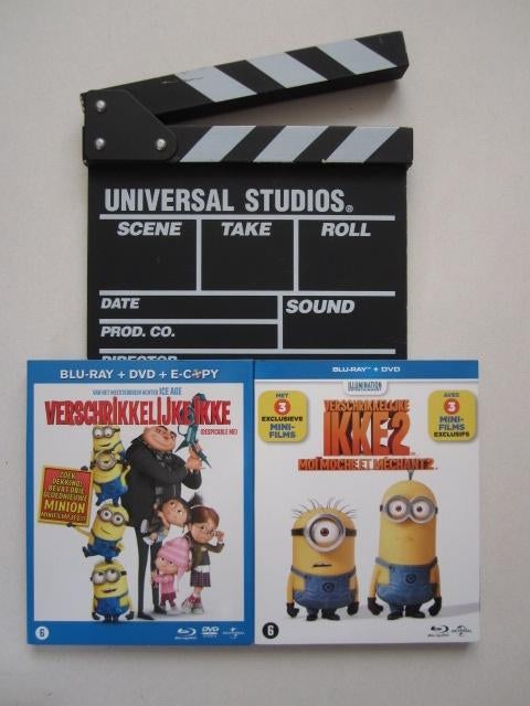 Verschrikkelijke Ikke 1 of 2 Despicable Me Blu-Ray Bluray, Cd's en Dvd's, Blu-ray, Ophalen of Verzenden, Nieuw in verpakking, Tekenfilms en Animatie