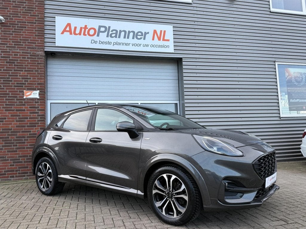 Ford Puma 1.0 EcoBoost Mild-Hybrid ST-Line! Navi! Virtual!, Origineel Nederlands, Bedrijf, Grijs, 3 cilinders