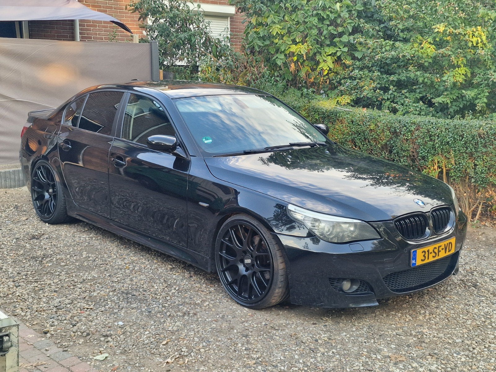 BMW 2.5 I e60 compleet m5 uitgevoerd inruil mogelijk, Achterwielaandrijving, Zwart, 2497 cc, 1445 kg