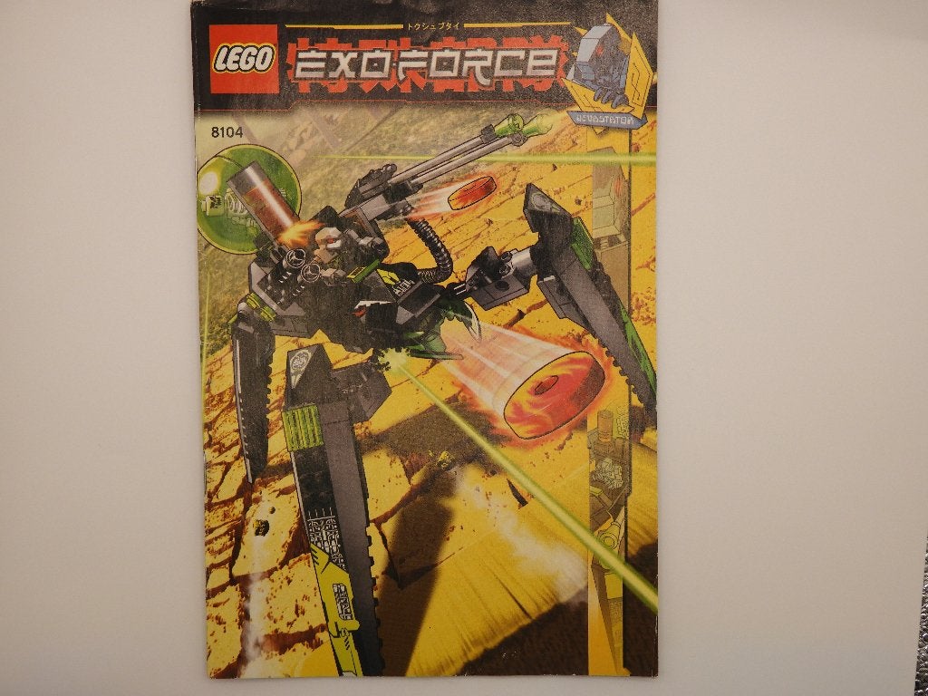 Lego 8104 Shadow Crawler, Compleet, Gebruikt, Overige thema's, Lego