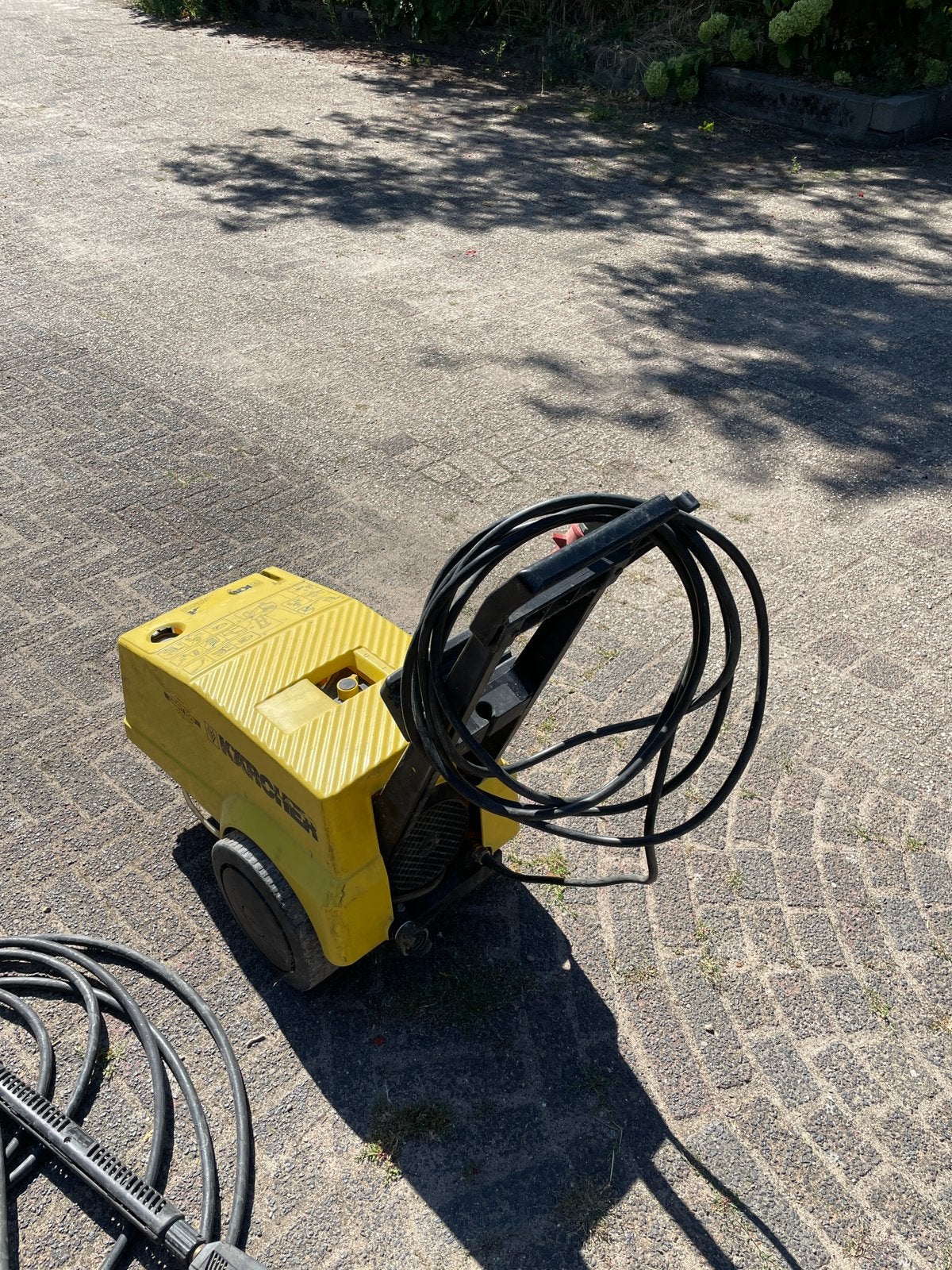 Kärcher hogedrukreiniger, model 1050., Ophalen, Gebruikt, Elektrisch, Met regelbare waterdruk