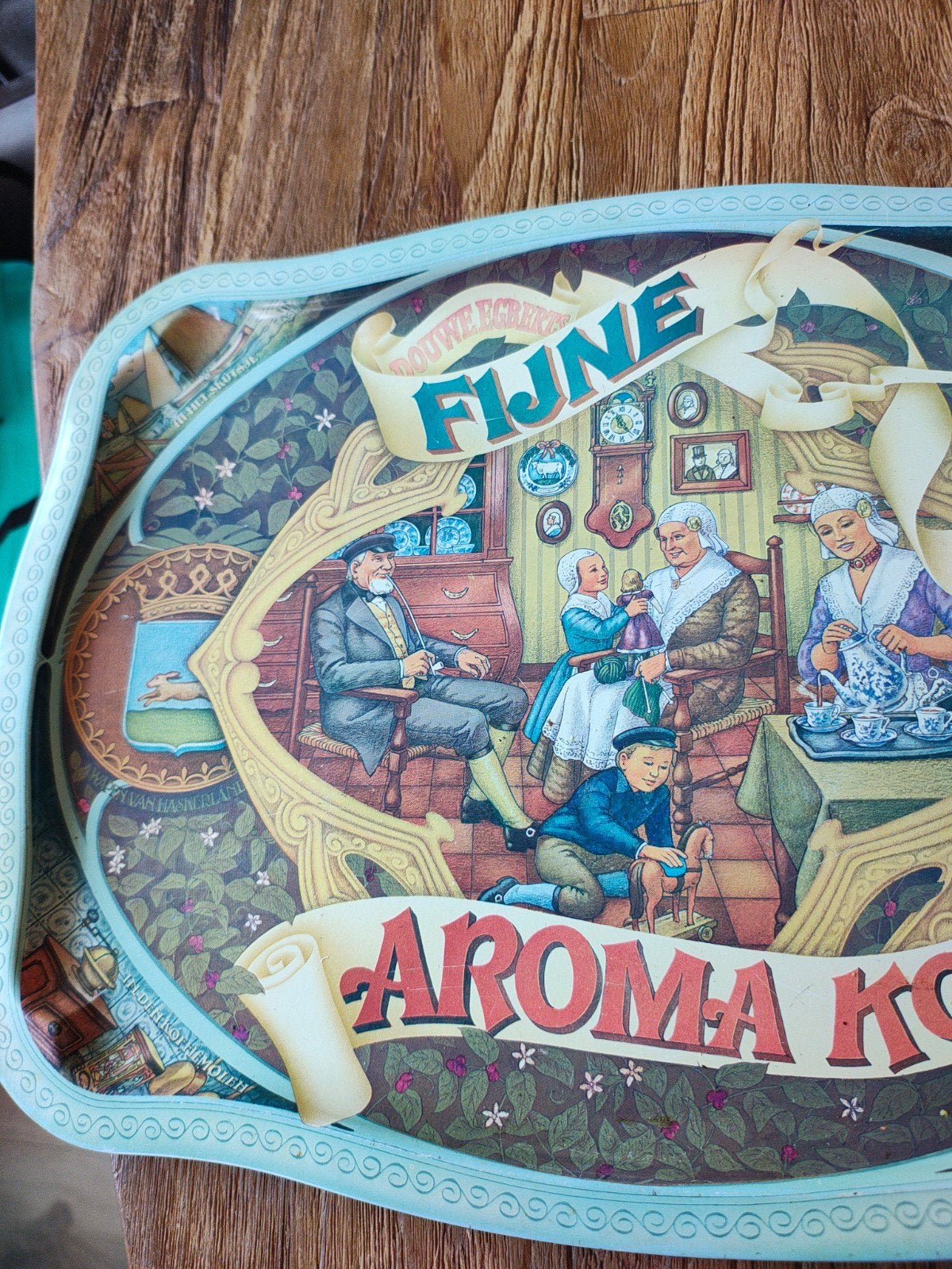 Vintage Aroma Koffie dienblad - Jaren 80, Verzenden